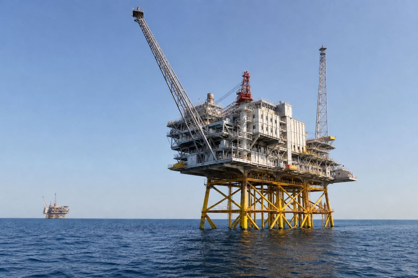 Offshore oil and gas platform